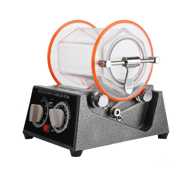 Poliermaschine für Schmuck Poliertrommel Kugelmühle 3 Kg, Rotary Jewelry Tumbler Polierer 45 W, Schm