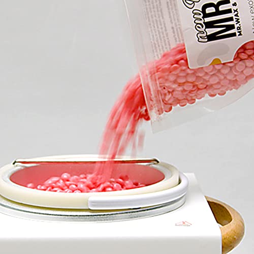 Mr. Wax New Age Waxing Lime Wachsperlen für Haarentfernung, Waxing Warmwachs Perlen, Enthaarung Auge