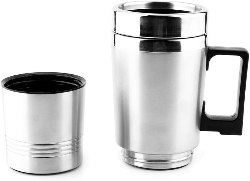 Wasserkocher 350ML und 150ml Edelstahl Auto Wasserkocher Kaffee Tee Wasserheiztasse 12V
