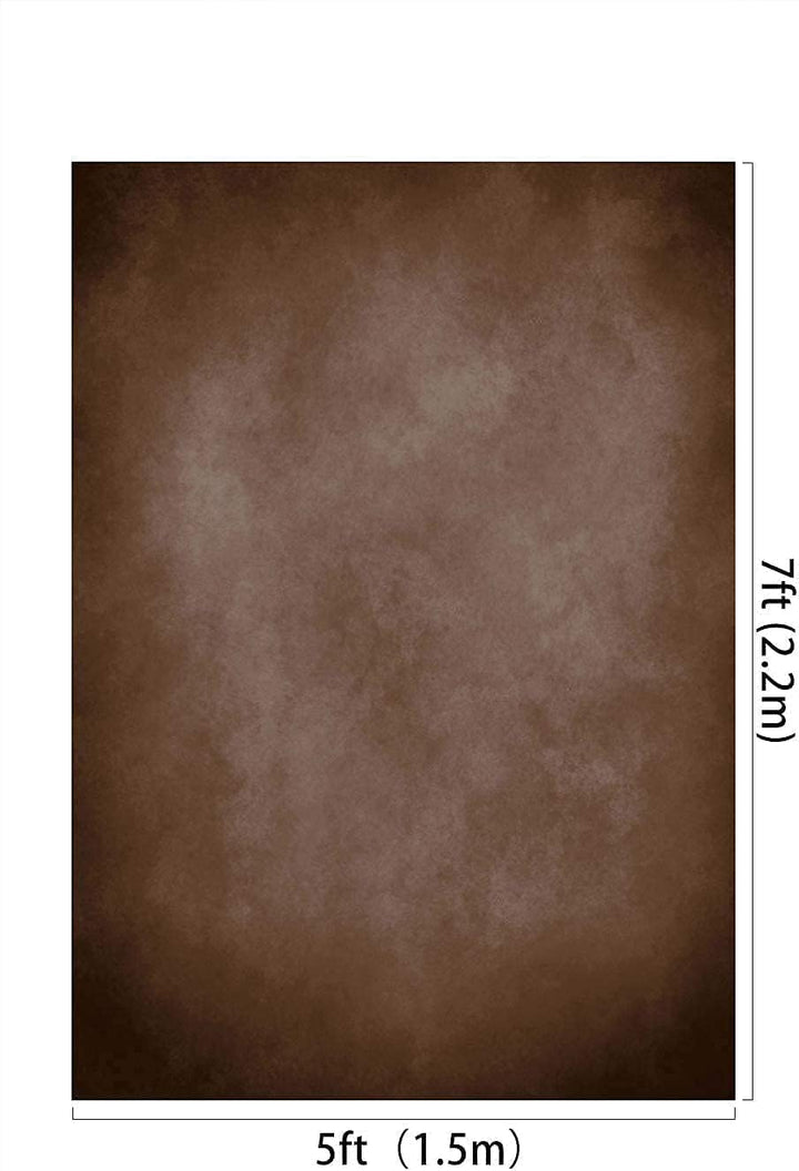 Kate Studio Hintergrund Braun 1,5x2,2m/5x7ft Klassischer Schokoladenfotografischer Hintergrund Hochz