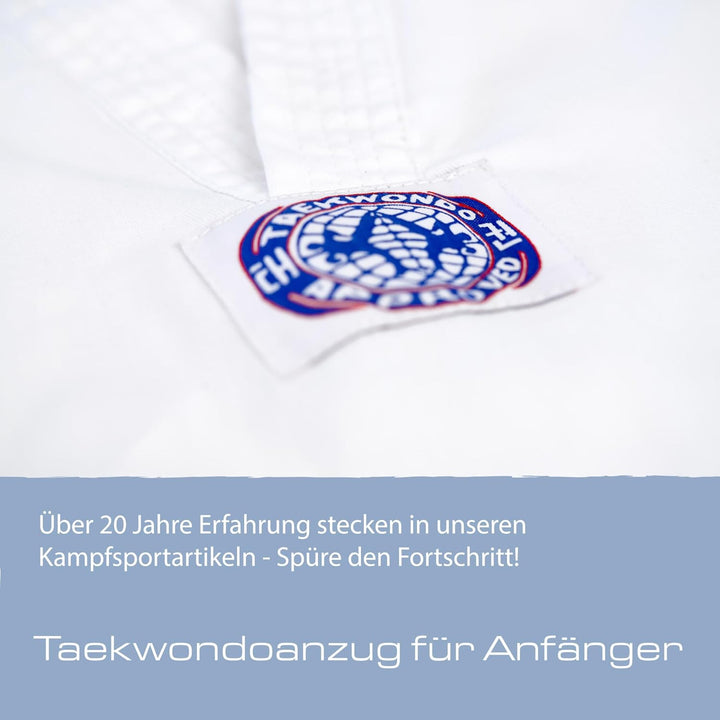 Ju-Sports Herren Taekwondoanzug To Start Anzug 170 wei�, 170 wei�