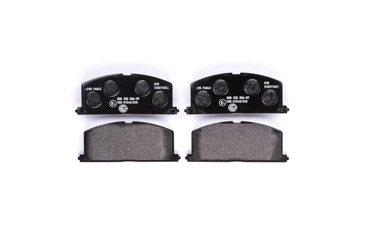 HELLA PAGID 8DB 355 006-091 Bremsbelagsatz - T0318 - Dicke/Stärke: 15mm - Bremssystem: Akebono - für