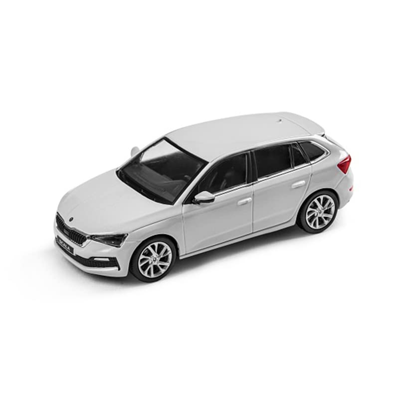 Skoda 657099300S9R Modellauto Scala Massstab 1:43 Miniatur Modell weiss