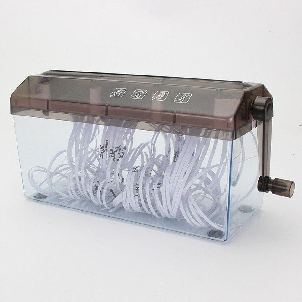 Mini Hand Shredder Tragbares A4 Papier Shredder Manual Shredder Dokumente Papier Schneidwerkzeug Hom