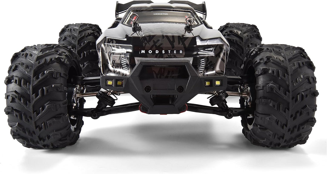 MODSTER Mini Xero Elektro Brushless Monster Truck 4WD 1:16 RTR, Schwarz