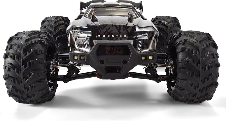 MODSTER Mini Xero Elektro Brushless Monster Truck 4WD 1:16 RTR, Schwarz