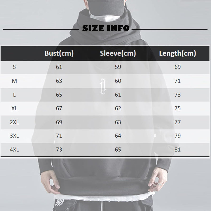 Eocicvvi Pullover Herren Hoodie Hip Hop Fleece Pulli Kapuzenpullover Hoodie Sweater Sweatshirt Mit K