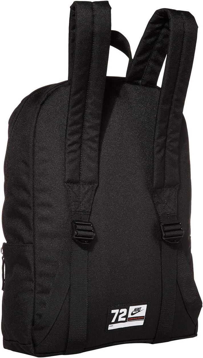 Nike Unisex Kinder Classic Rucksack (1er Pack) 16 Lang Schwarz/Schwarz/Weiss, 16 Lang Schwarz/Schwar