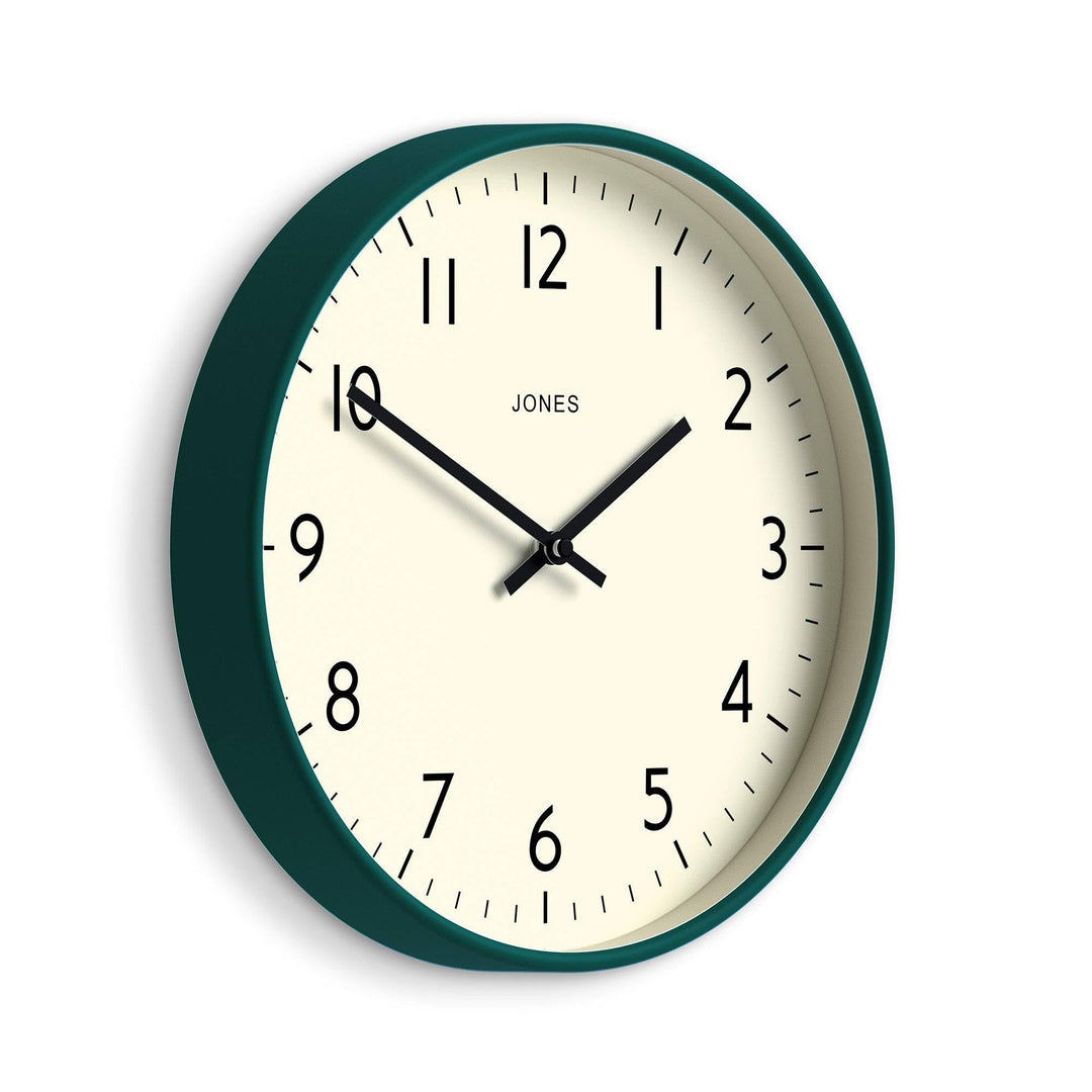 JONES CLOCKS® Studio Runde Wanduhr – Runde Uhr – Moderne Uhr – Designer Wand Uhren – Küchenuhr – Woh
