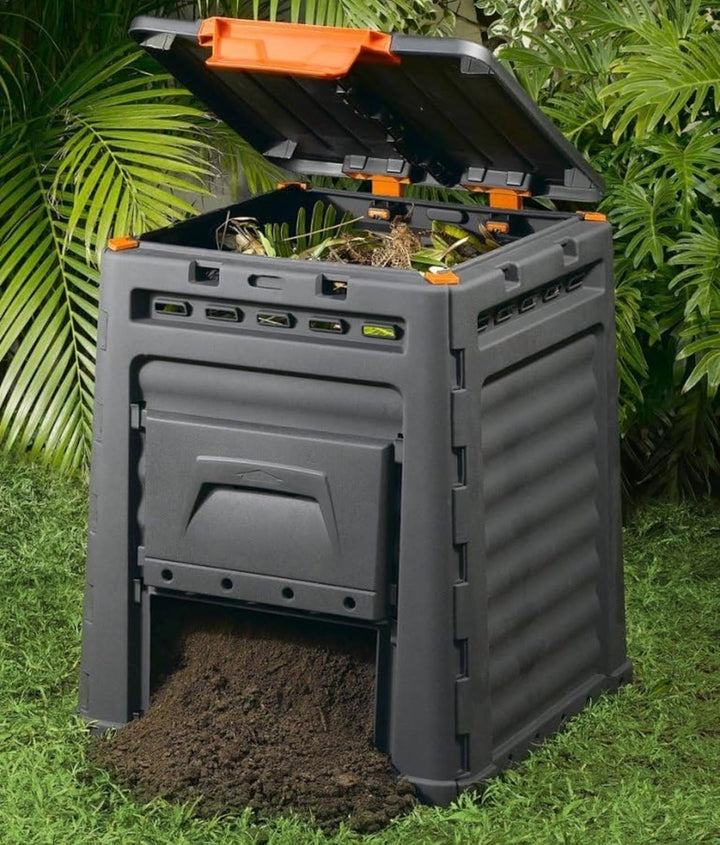 Eco Komposter, 320L, schwarz