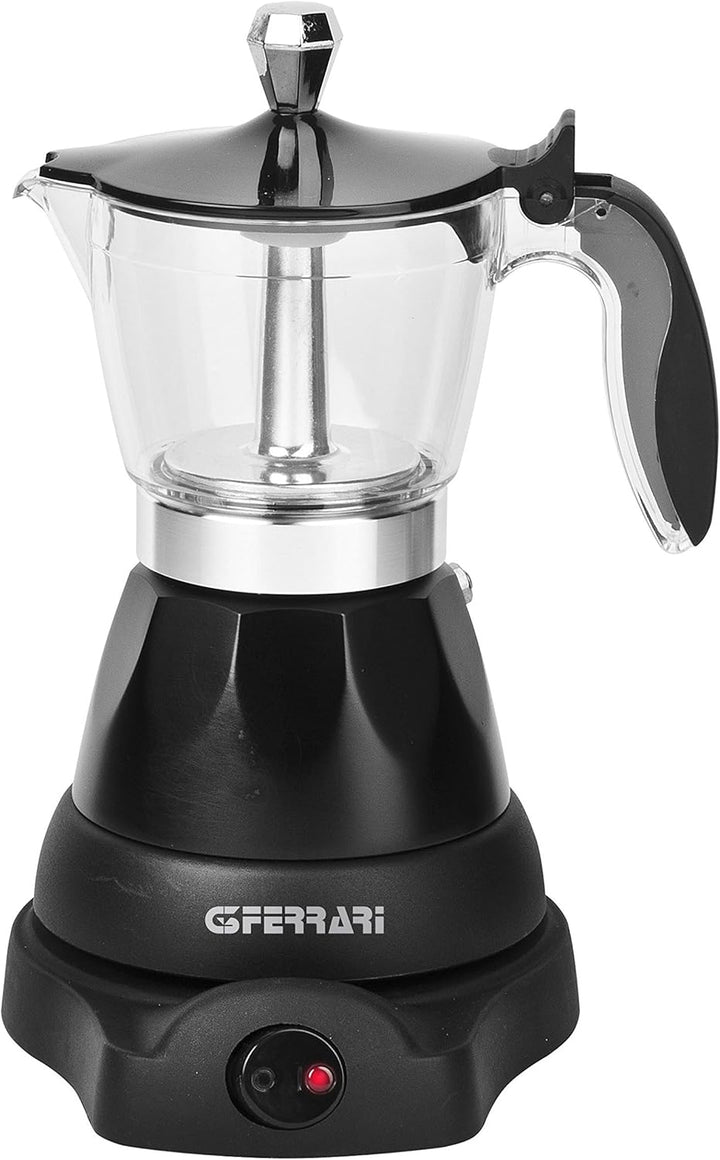 G3 Ferrari G10028 elektrischer Espressobereiter Bonjour für 3 Tassen mit Warmhaltefunktion Handbuch,