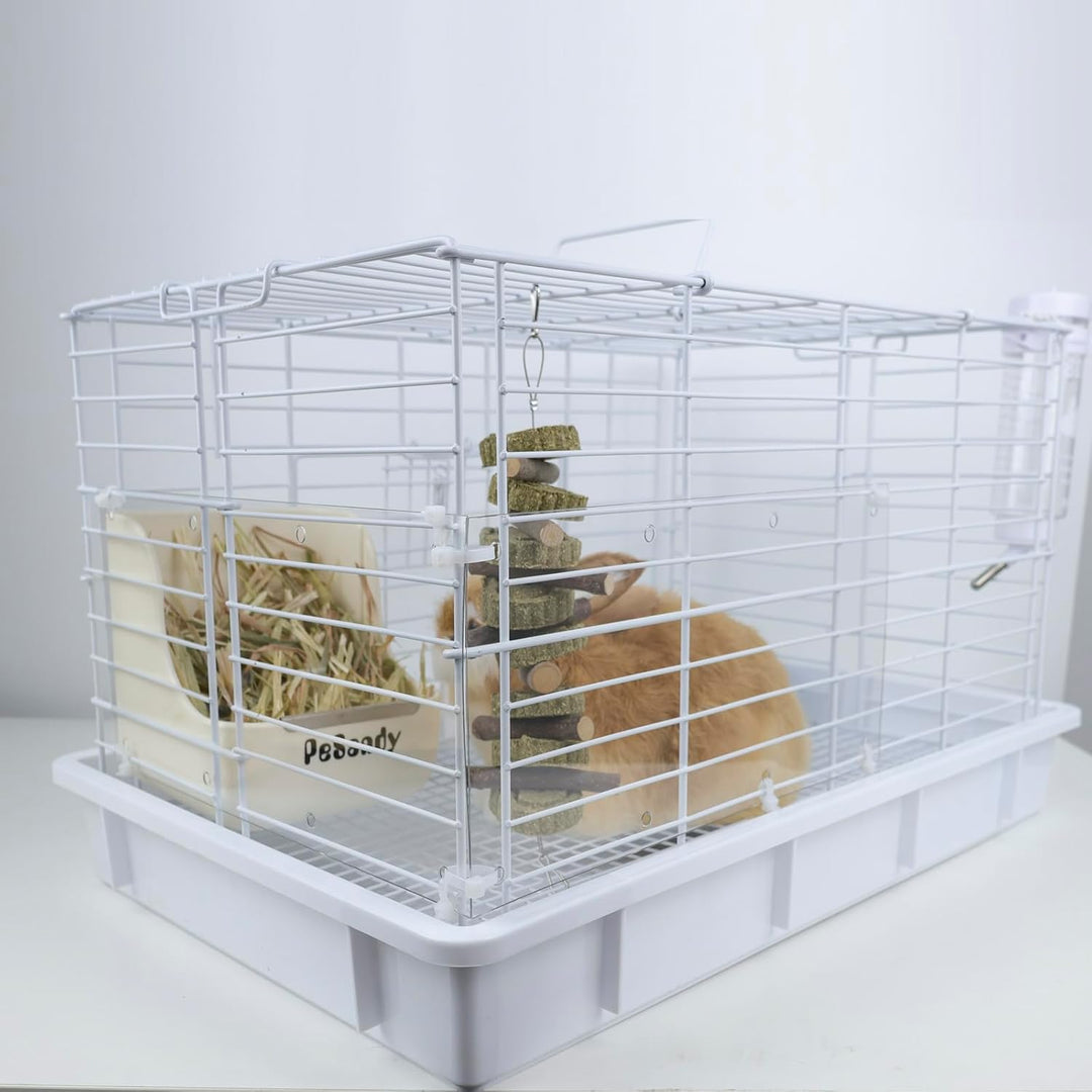 PeSandy Haustierkäfig-Einlage, Haustierkäfig-Schutzeinlagen, 12 STÜCKE Käfig-Urin-Schutz für Kaninch