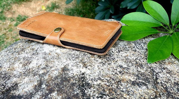 Yogurt Handyhülle für Samsung Galaxy S22 Ultra, Hülle Echtleder Case Ledertasche Lederhülle für Sams