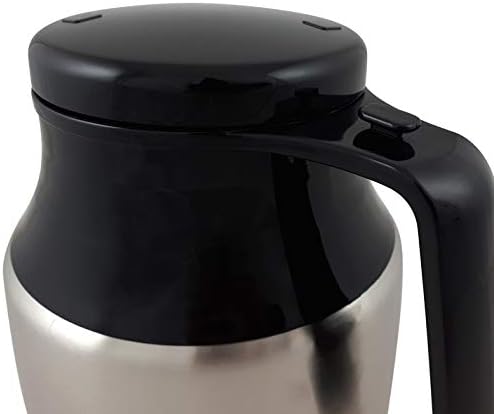 Helios Mondial Edelstahl-Isolierkanne, matt, 1,3 Liter