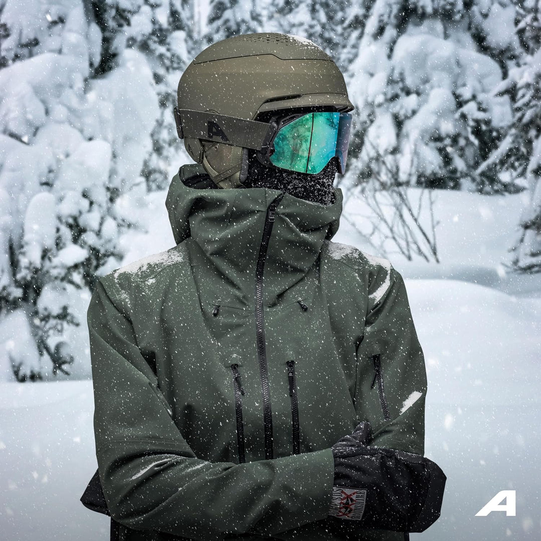 ALPINA BANFF MIPS - Nachhaltiger, Sicherer und leichter MIPS Skihelm Mit Schafswolle-Innenfutter Für