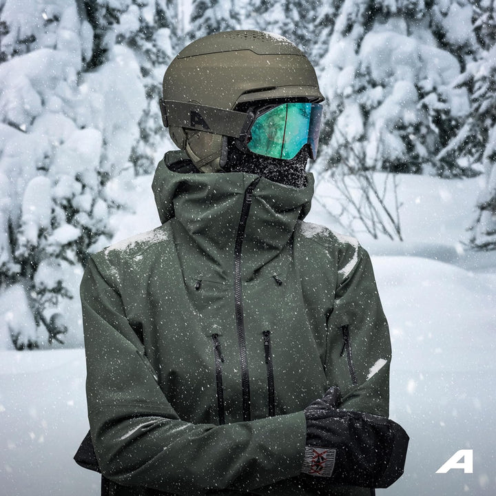 ALPINA BANFF MIPS - Nachhaltiger, Sicherer und leichter MIPS Skihelm Mit Schafswolle-Innenfutter Für
