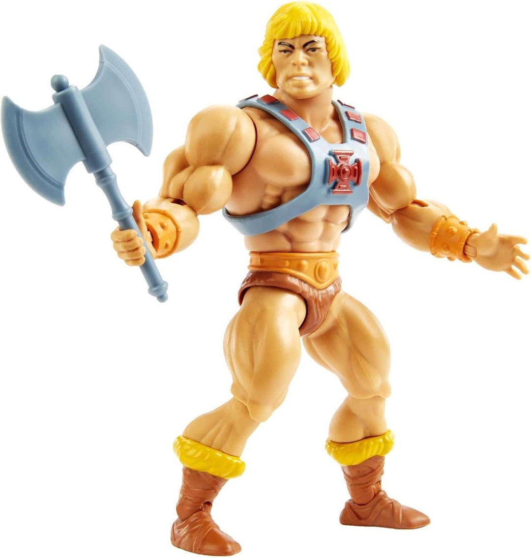 Masters of the Universe Origins He-Man Action Figure, Character for Storytelling Play and Display, G