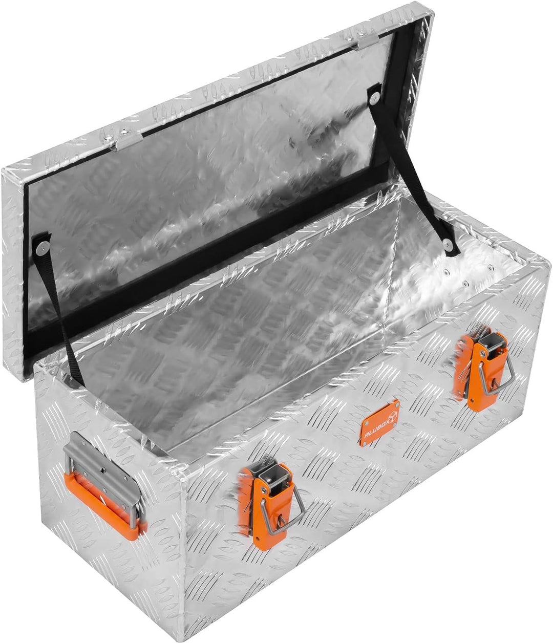 alubox R37 Aluminium Riffelblech Werkzeug Transportkiste 37 Liter 037 Liter, 037 Liter