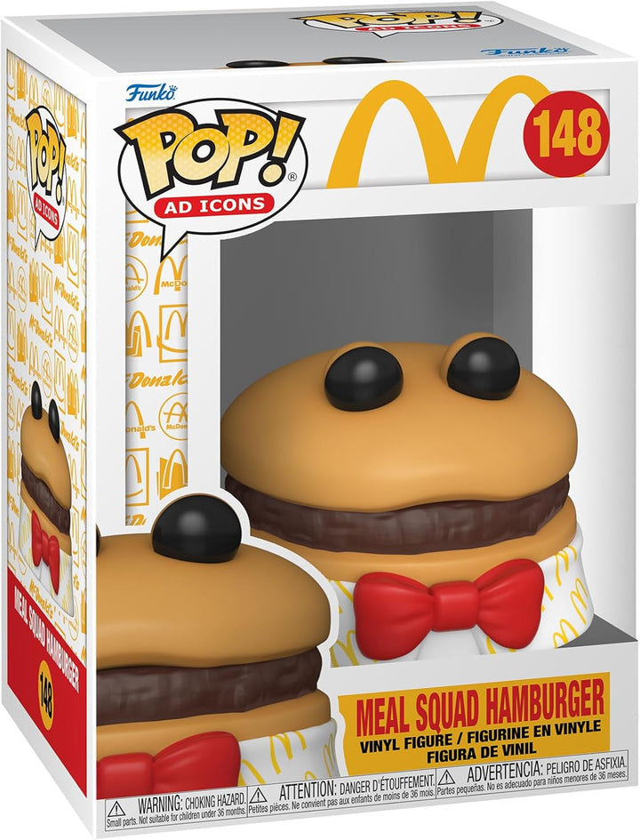 Funko Pop! Ad Icons: McDonalds - Hamburger - McDonald's - Vinyl-Sammelfigur - Geschenkidee - Offizie