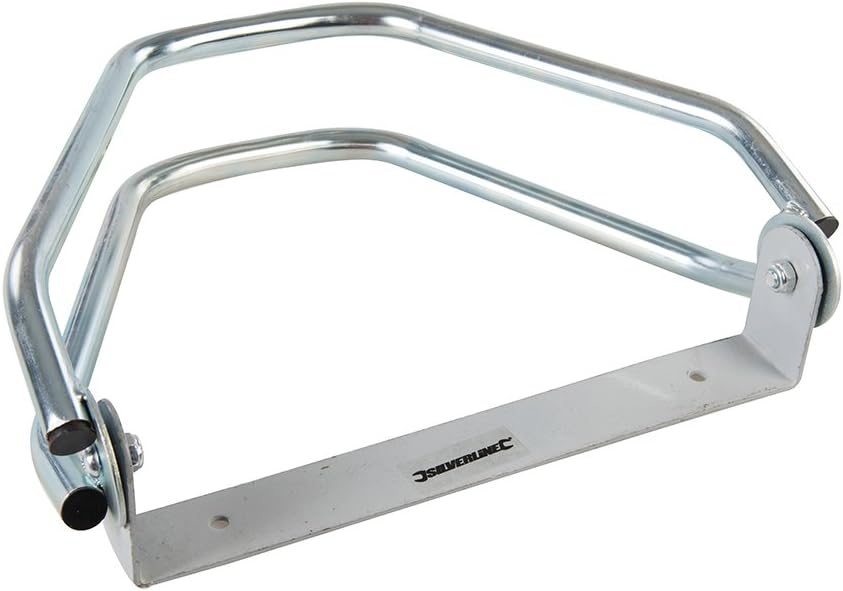 Silverline 528581 Fahrrad-Wandständer um 180 Grad schwenkbar Einzeln, Einzeln