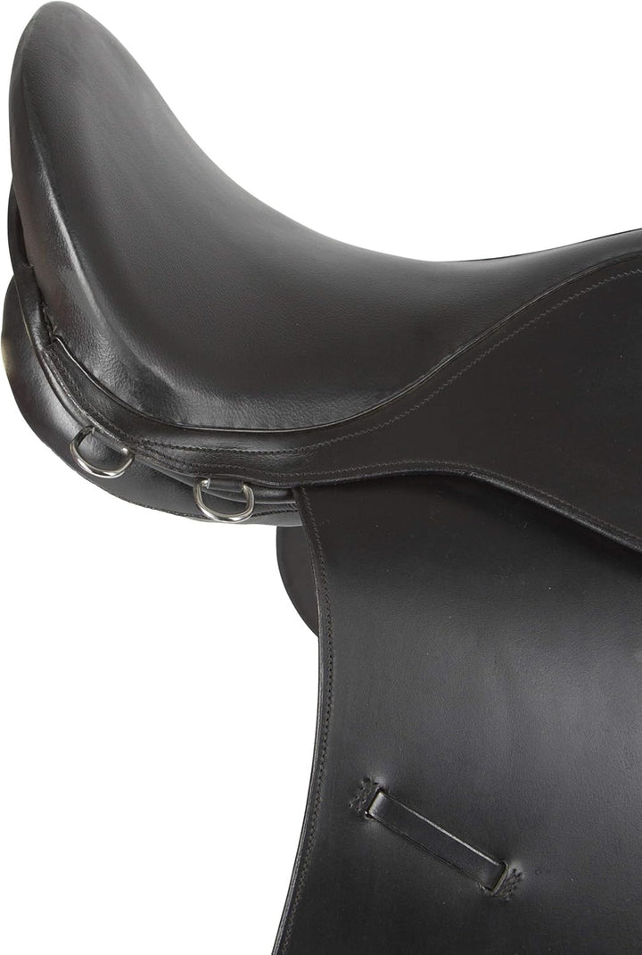 Kerbl 32285 Haflinger Sattelset,Katze, Pferd, schwarz Schwarz Haflinger: 17,5 Zoll, Schwarz Haflinge