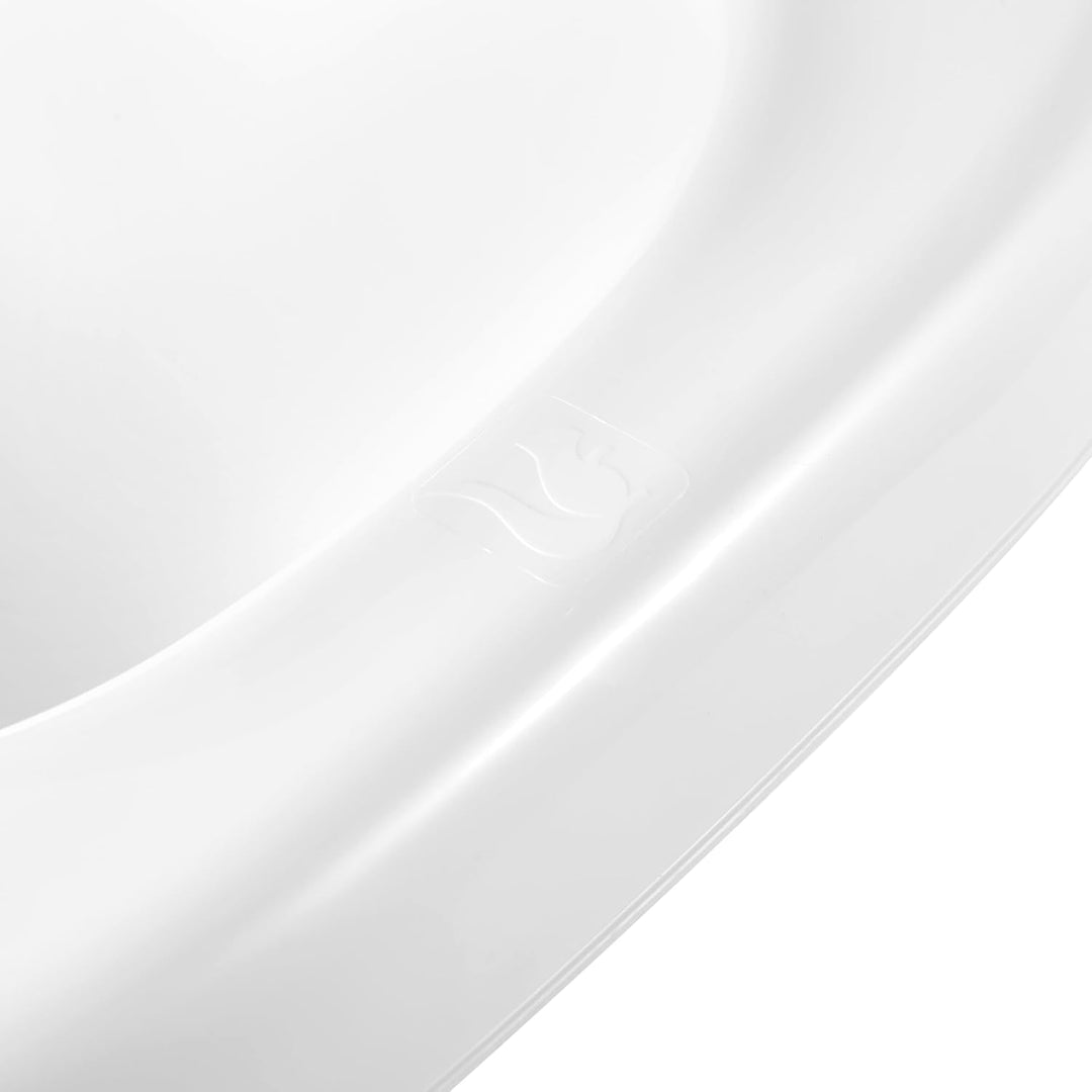 keeeper wiktoria Ergonomische Babywanne Pure, Ab 0 bis ca. 12 Monate, 100 cm, Weiss 100 cm Weiss (Pu