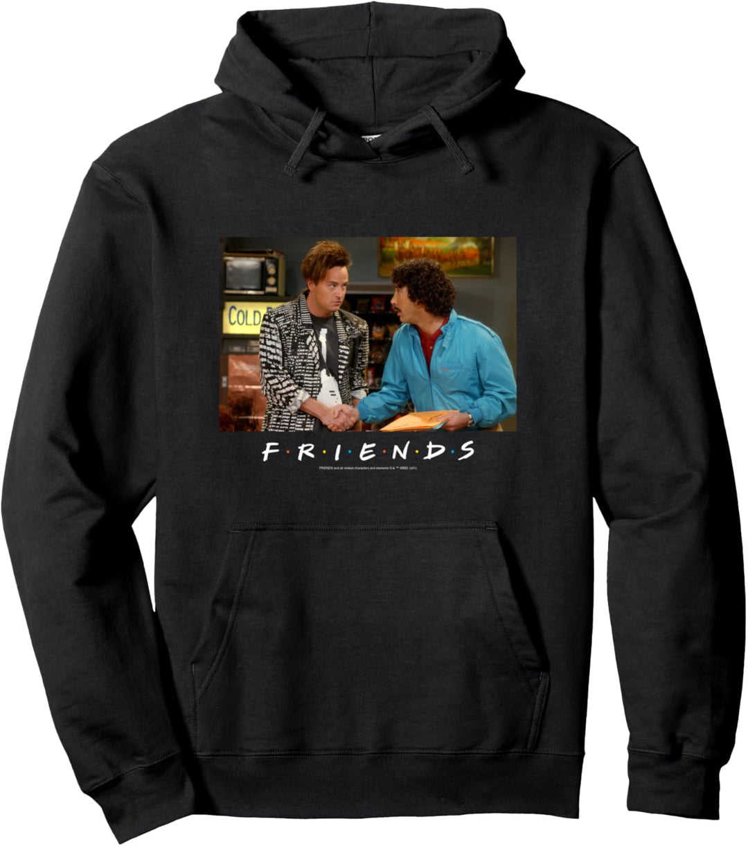 Friends Ross Chandler Retro Handshake Pullover Hoodie