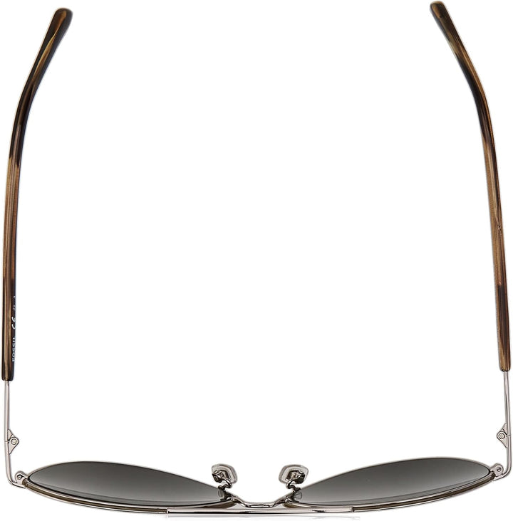 Fossil Unisex Fos 3104/G/S Sunglasses 61 6lb/Qt Ruthenium, 61 6lb/Qt Ruthenium