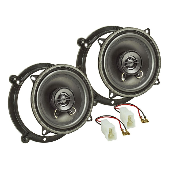 tomzz Audio 4003-007 Lautsprecher Einbau-Set kompatibel mit Audi A3 8L 1996-2004 Tür vorne 130mm Koa