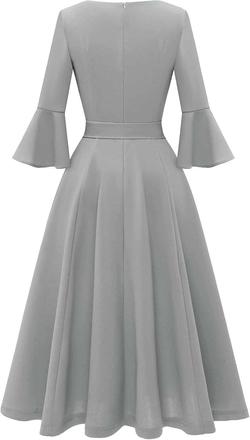 Homrain Glitzer Kleid Damen elegant Langarm Winterkleider Festliche Kleider mit Pailletten Party Coc