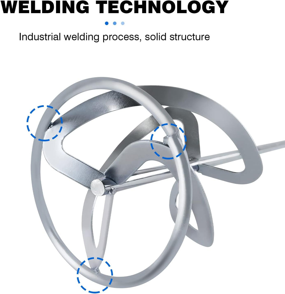 M14-140-600 Rührquirl für DayPlus Elektrische Rührwerk (Farb-Mörtelrührer Betonrührer) - Grösse: 600