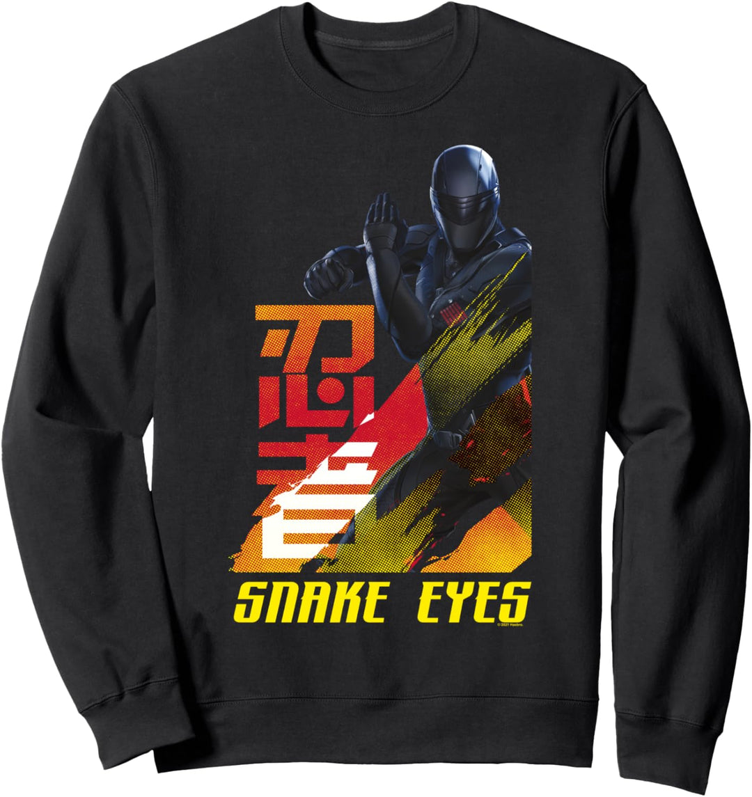 Snake Eyes Yellow Tones Snake Eyes Sweatshirt