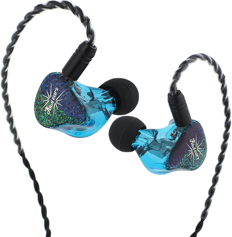 LINSOUL Kiwi Ears Forteza In Ear Monitor, 1BA + 2DD HiFi-Kopfhörer mit Kabel, Gaming-Kopfhörer, Hybr