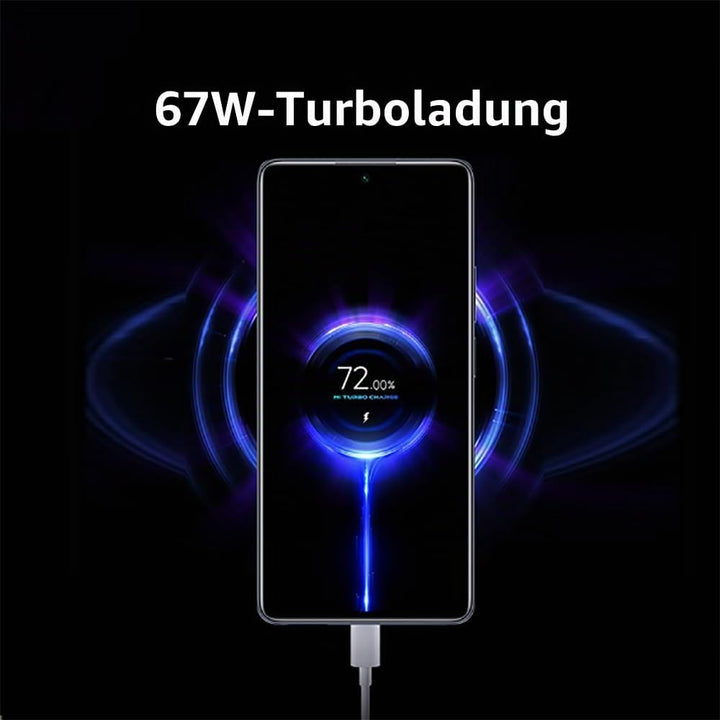 67W Turbocharge Ladegerät für Original Xiaomi USB C Ladekabel Netzteil Adapter für Xiaomi Mi13 13 Pr