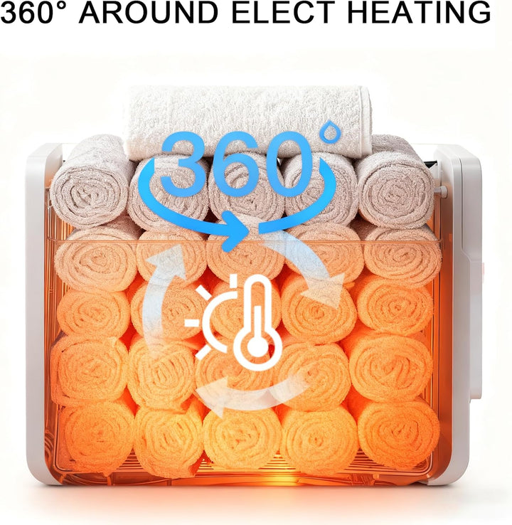 Citybee Handtuchwärmer Towel Warmer - UV Handtuch Wärmegerät - Handtuch Wärmer 360° Heizung Handtüch