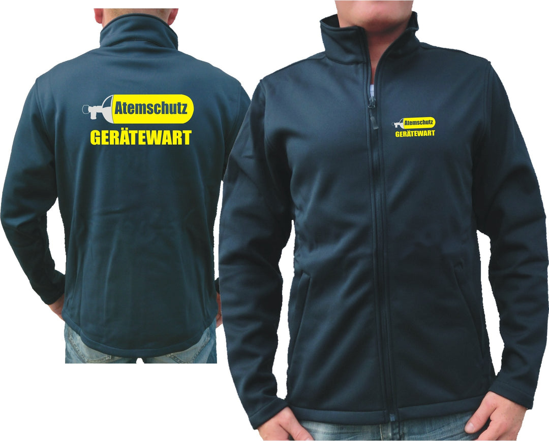 feuer1 SmartSoftshelljacke Navy, Atemschutz Gerätewart XXL Navy, XXL Navy