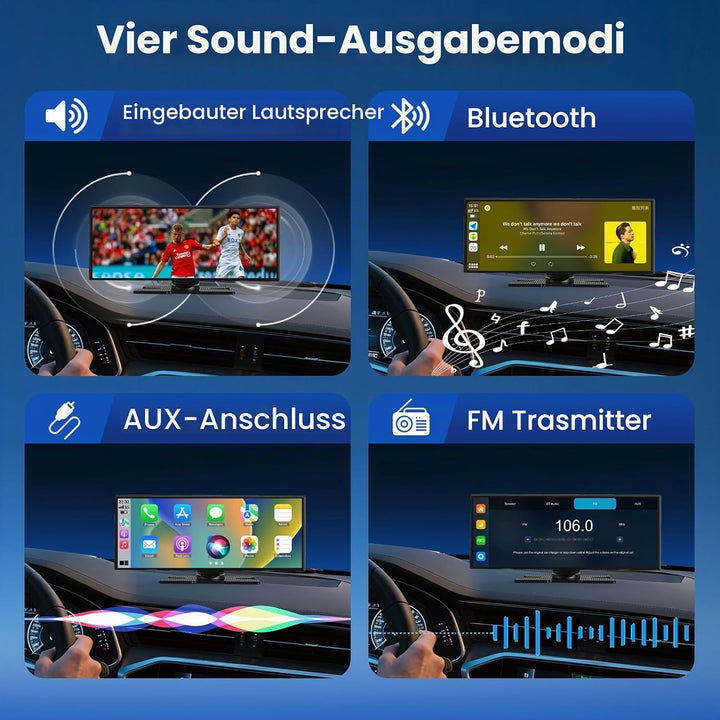 2026 Neuestes 11,5 Zoll Carplay Display &amp; Carplay Android Auto Display: Buddy Display mit Navigation