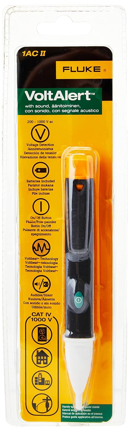 Fluke 1AC II VoltAlert Spannungsmesser Spannungsprüfer 200–1000 V Fluke 1 ACII Single, Single