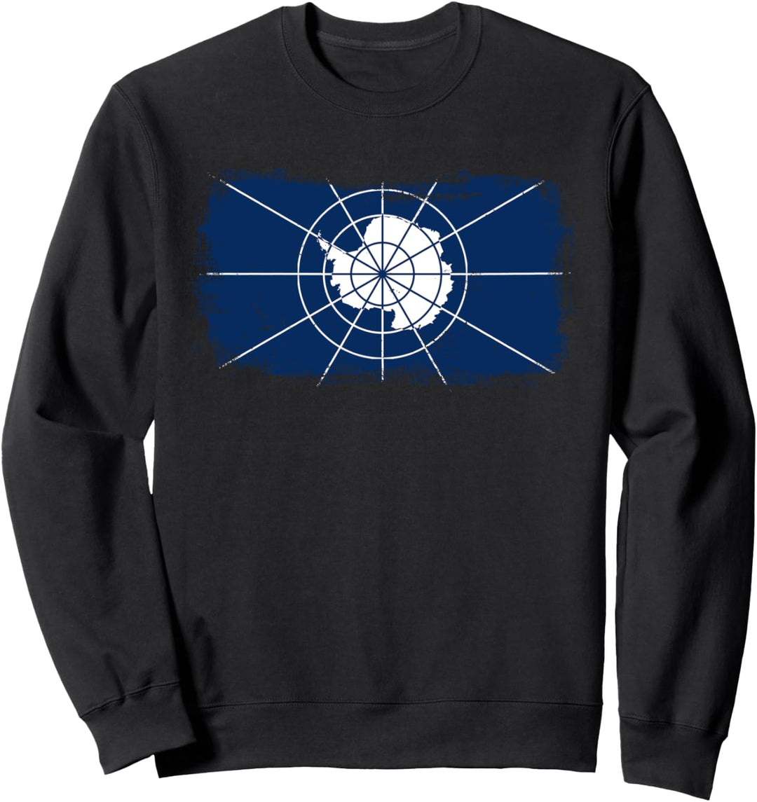 Antarktis Flagge Sweatshirt