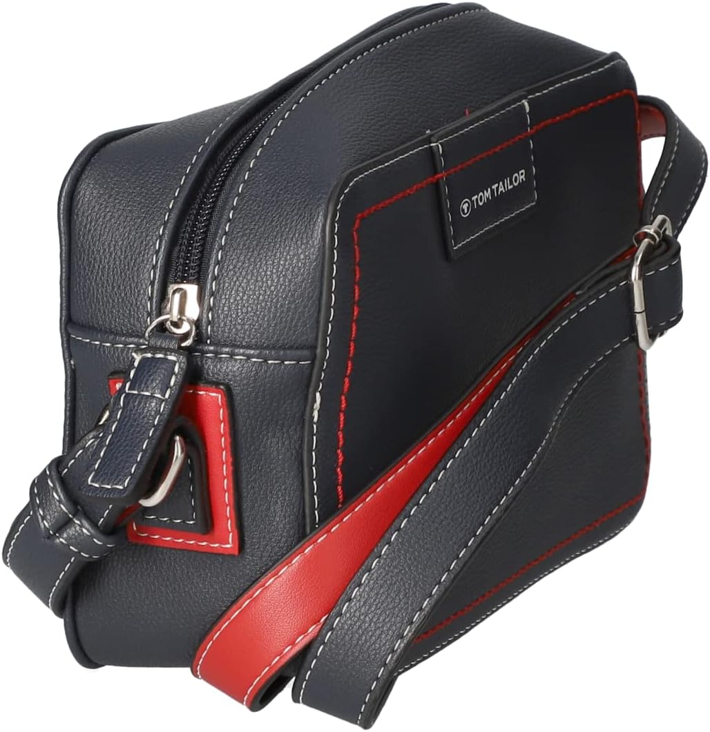 TOM TAILOR Damen Bags Miri Mare Umhängetasche Handtasche Mittelgross Grau Mixed Maritim, Mixed Marit