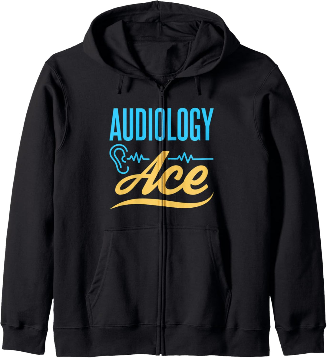 Audiologie Ace Audiologe Hörgeräte-Spezialist Therapist Kapuzenjacke