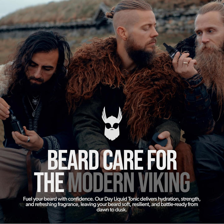 The Beard Struggle Day Liquid Tonic Bartöl für Männer – Platinum Collection (Vanir's Wisdom) – Bartp