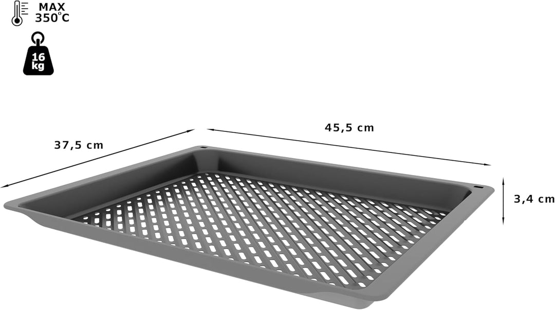 Bosch HEZ629070 Air Fry Grillblech, anthrazit