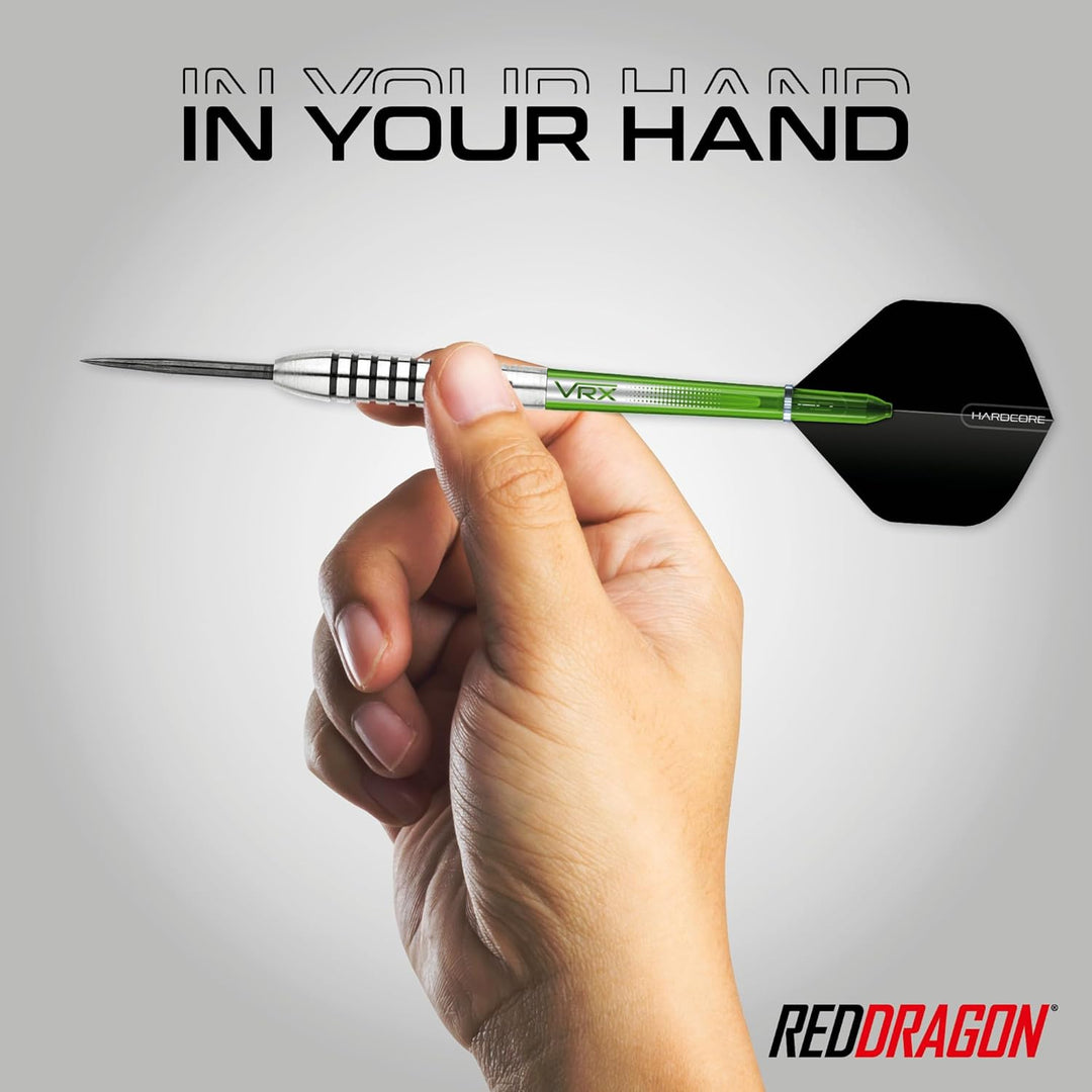 RED DRAGON Featherlite 9: 19g Tungsten Darts Set mit Flights und Schäfte