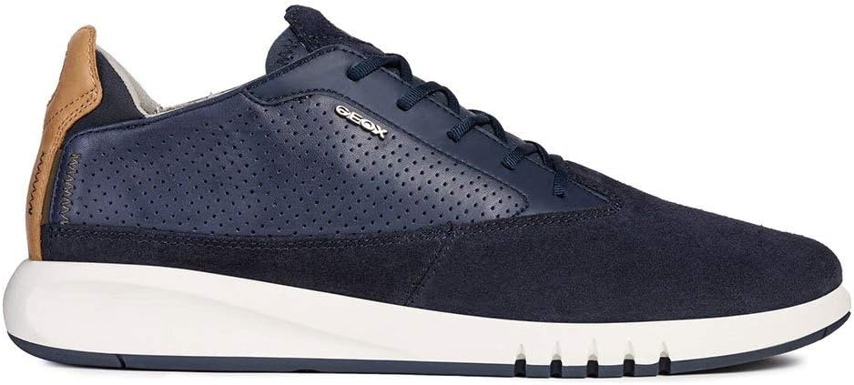 Geox Herren U Aerantis A Sneakers 39 EU Navy, 39 EU Navy