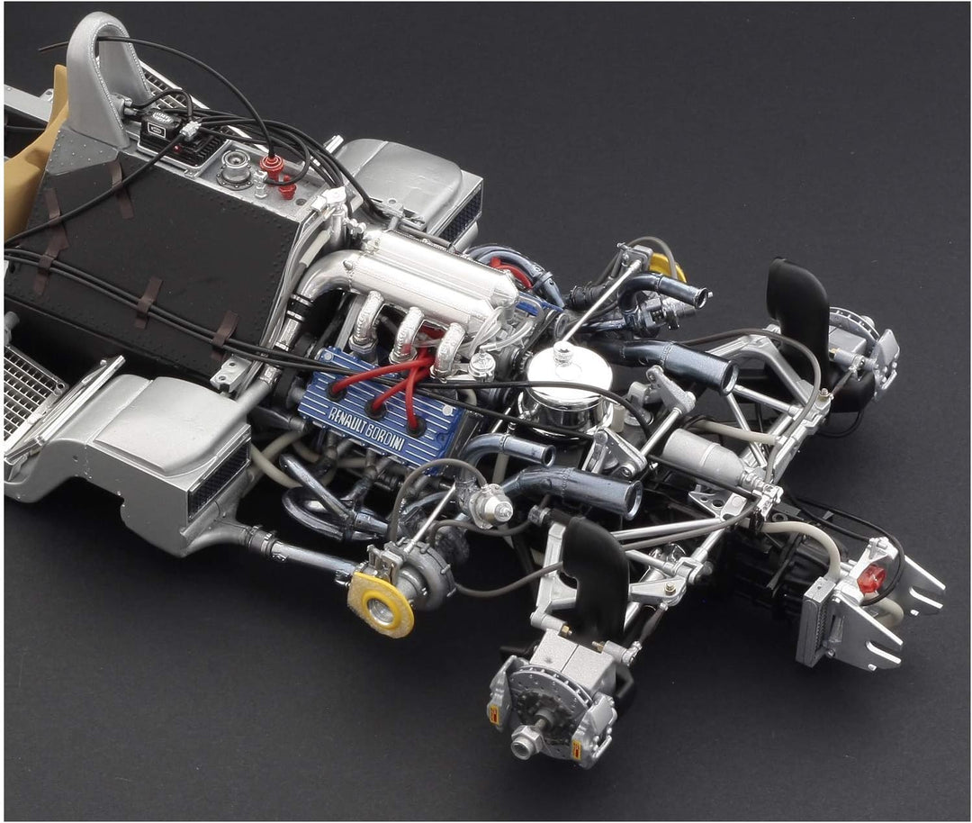 ITALERI 4707S - 1:12 Renault RE 20 Turbo, Modellbau, Bausatz, Standmodellbau, Basteln, Hobby, Kleben