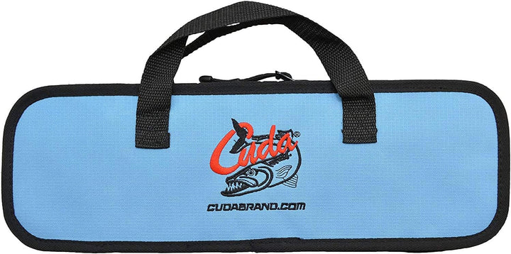 Cuda Anglermesser und Schärfer - Set, Edelstahl , 6-teilig, 18133, Blau