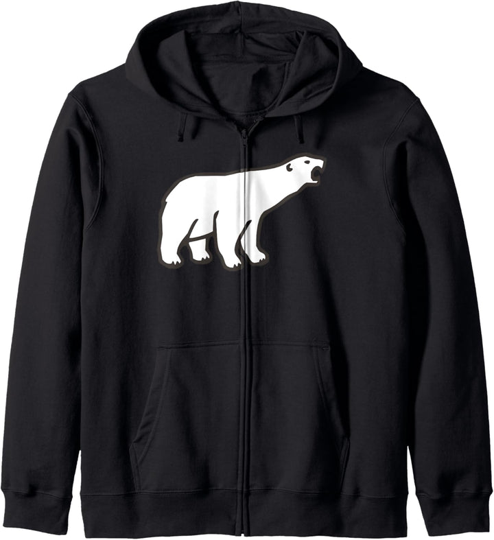 Arctic Polar Bear Kapuzenjacke