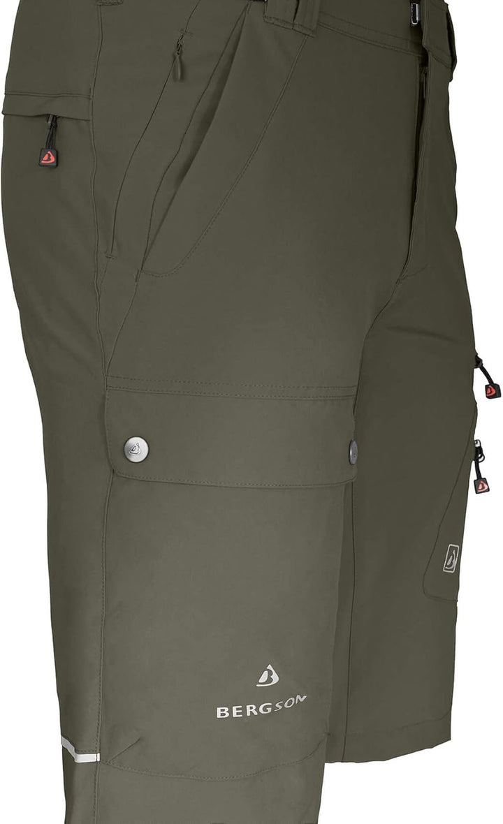 Bergson FROSLEV Comfort Bermuda | Herren Wandershorts - recycelt - PFC-frei - elastisch - Comfort Bu