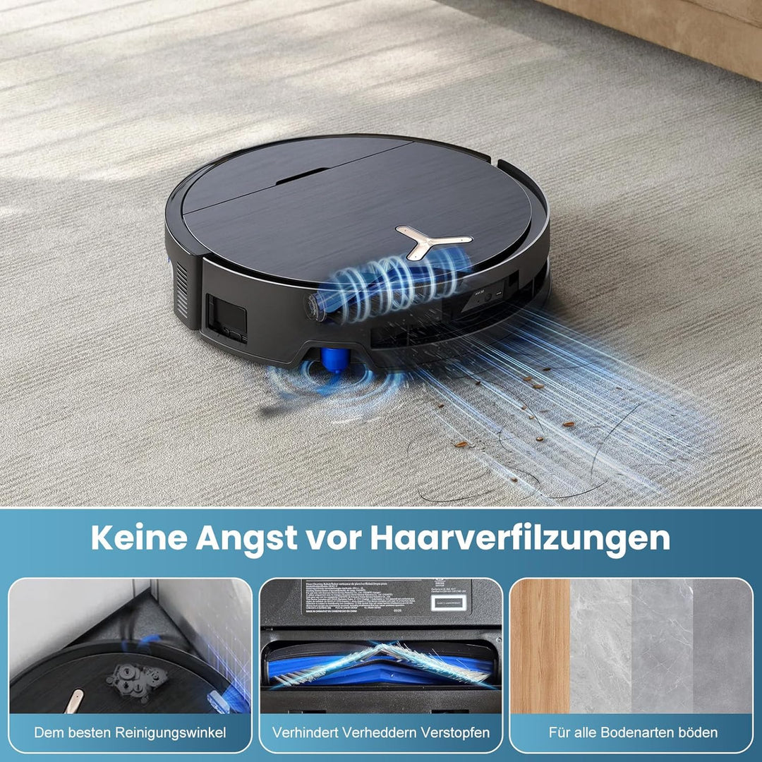 17 Stück Zubehör für ECOVACS DEEBOT X9 PRO Omni / X11 PRO Omni / T80S Omni Saugroboter, 4 Staubbeute